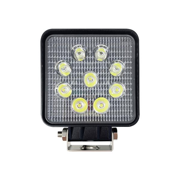 FARO DA LAVORO 110x110x30mm 18W 10-30V 1350 Lumen 6000K