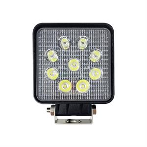 FARO A LED DA LAVORO QUADRATO 110x110x55mm 27W 12-48V