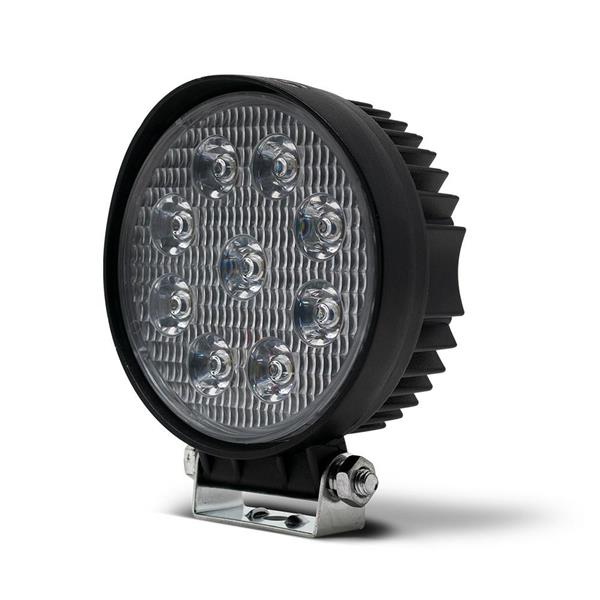 FARO A LED DA LAVORO TONDO DIAM 114MM P55mm 27W 9-48V