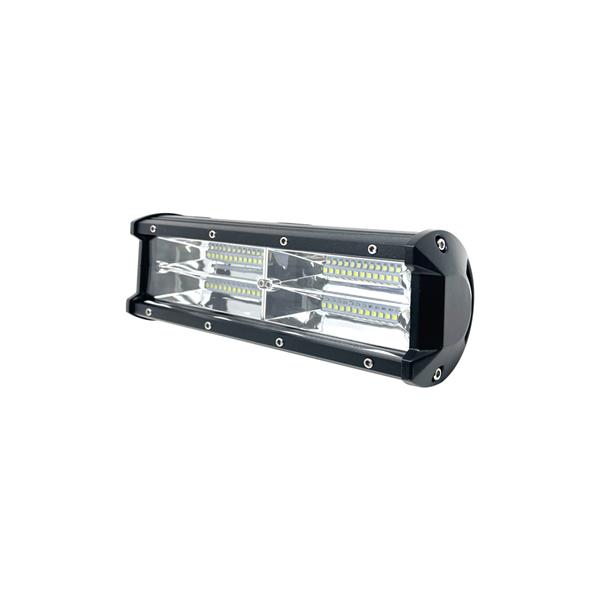 BARRA A LED DA LAVORO RETT. 235mm 144W 10-30V 10800-Lumen 6000k