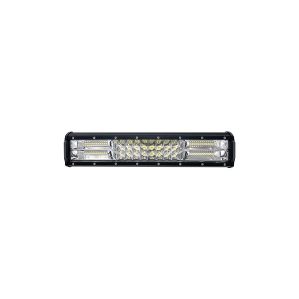 BARRA A LED DA LAVORO RETT. 375mm 216W 10-30V 16200-Lumen 6000k