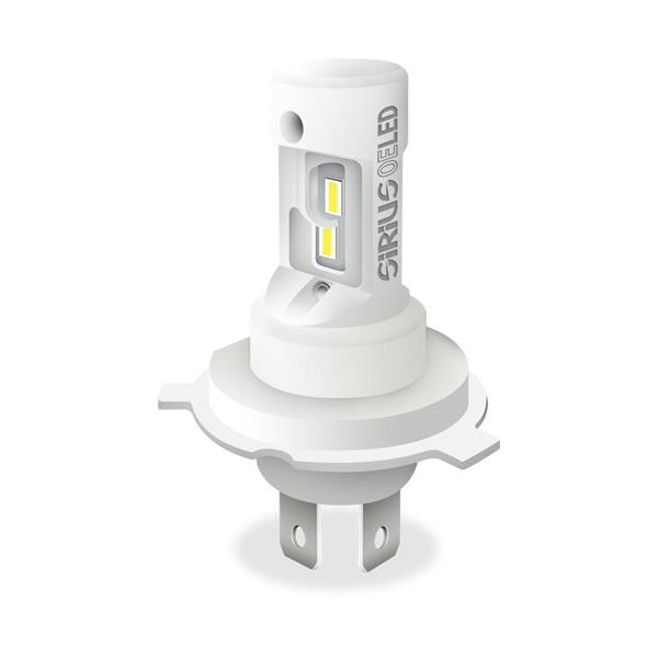 LAMPADA LED SIRIUS H4 H19 12V 6000K MOTO