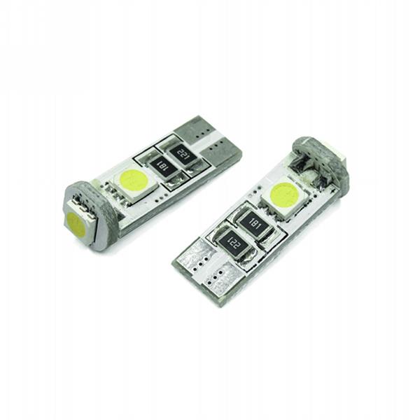 12V W5W LED lamps - Can-Bus Series (3 LEDs)