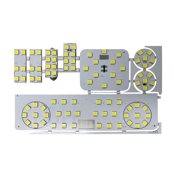 Volkswagen Golf 6 interior/exterior LED lighting kit