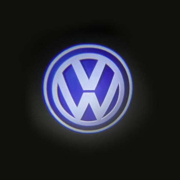 Volkswagen courtesy/puddle LED light with logo