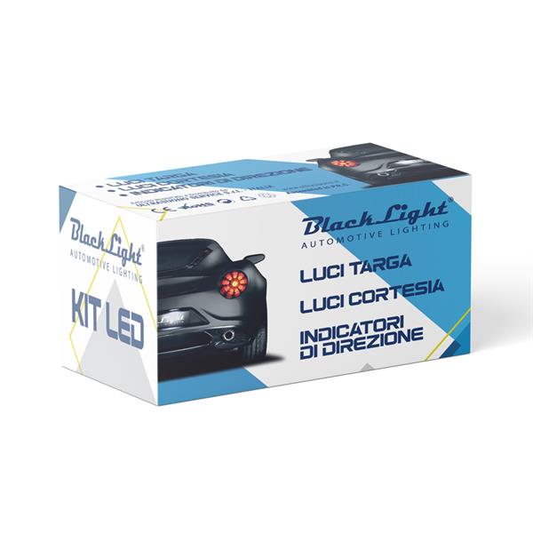 Plafoniere luce targa a LED FIAT 500/500C/500L