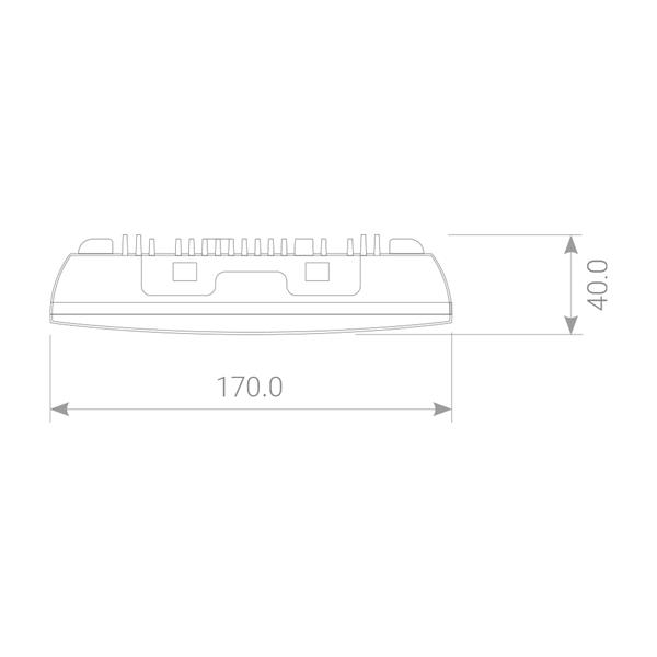 Universal Daytime Running Light - Slim style 12/24V